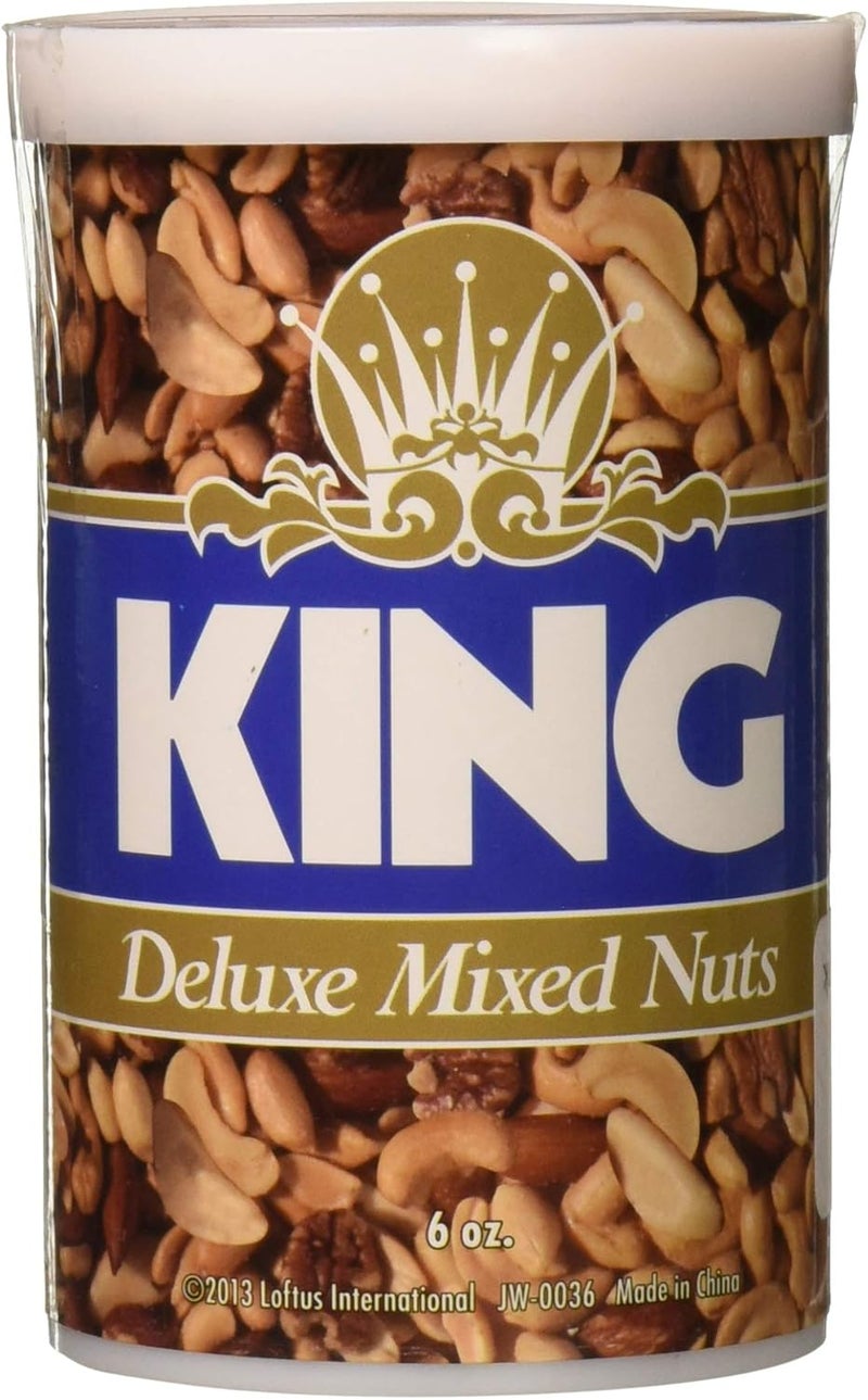 Empire Magic King Deluxe Mixed Nuts Prank - Loftus International Three Snakes in a Can - Image 1